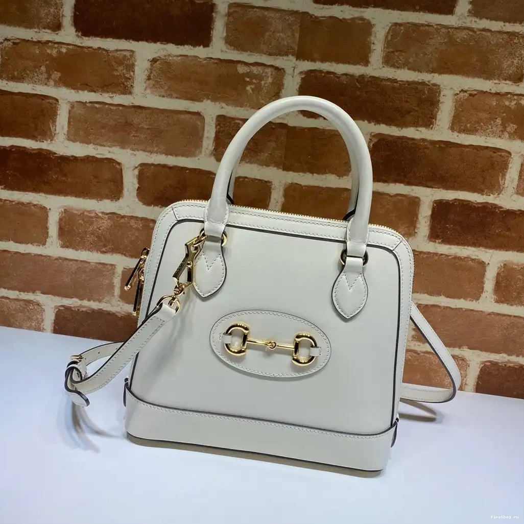First bag ru small bag 1955 Horsebit GUCCI top handle 0628